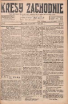 Kresy Zachodnie: pismo poświęcone obronie interes&oacute;w narodowych na zachodnich ziemiach Polski 1927.07.09 R.5 Nr154