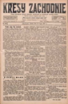 Kresy Zachodnie: pismo poświęcone obronie interesów narodowych na zachodnich ziemiach Polski 1927.07.12 R.5 Nr156