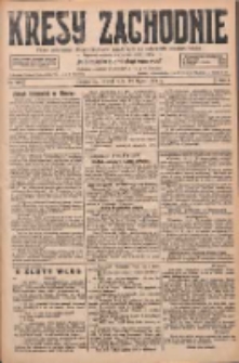 Kresy Zachodnie: pismo poświęcone obronie interes&oacute;w narodowych na zachodnich ziemiach Polski 1927.07.19 R.5 Nr162