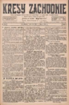 Kresy Zachodnie: pismo poświęcone obronie interes&oacute;w narodowych na zachodnich ziemiach Polski 1927.07.21 R.5 Nr164