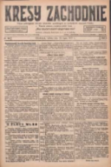 Kresy Zachodnie: pismo poświęcone obronie interes&oacute;w narodowych na zachodnich ziemiach Polski 1927.07.23 R.5 Nr166