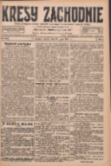 Kresy Zachodnie: pismo poświęcone obronie interes&oacute;w narodowych na zachodnich ziemiach Polski 1927.07.26 R.5 Nr168