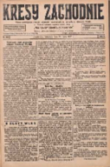 Kresy Zachodnie: pismo poświęcone obronie interes&oacute;w narodowych na zachodnich ziemiach Polski 1927.07.28 R.5 Nr170
