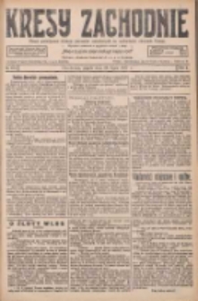 Kresy Zachodnie: pismo poświęcone obronie interes&oacute;w narodowych na zachodnich ziemiach Polski 1927.07.29 R.5 Nr171