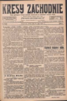 Kresy Zachodnie: pismo poświęcone obronie interes&oacute;w narodowych na zachodnich ziemiach Polski 1927.07.30 R.5 Nr172