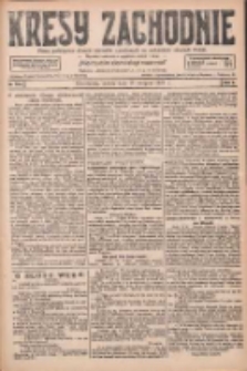 Kresy Zachodnie: pismo poświęcone obronie interes&oacute;w narodowych na zachodnich ziemiach Polski 1927.08.13 R.5 Nr184