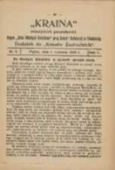 Kraina: dwutygodnik gospodarski: oficjalny organ "Koła Młodych Rolnik&oacute;w" przy Szkole Rolniczej w Chodzieży: dodatek do "Kres&oacute;w Zachodnich" 1928.06.01 R.1 Nr9