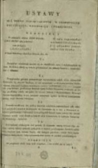 Ustawy dla szk&oacute;ł parafiialnych w Guberniiach wołyńskiey, kiiowskiey i podolskiey