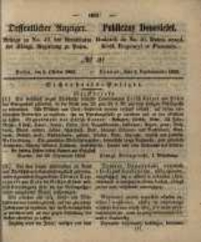 Oeffentlicher Anzeiger. 1852.10.05 Nro.40