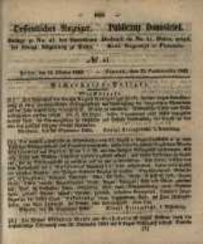 Oeffentlicher Anzeiger. 1852.10.12 Nro.41