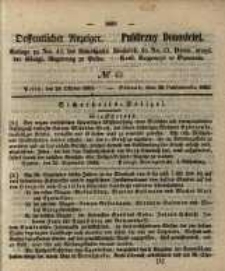 Oeffentlicher Anzeiger. 1852.10.26 Nro.43