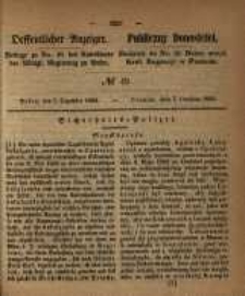 Oeffentlicher Anzeiger. 1852.12.07 Nro.49