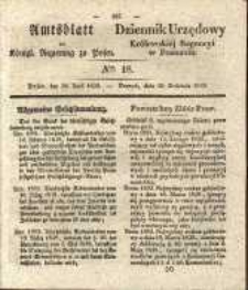 Amtsblatt der Königlichen Regierung zu Posen. 1839.04.30 Nr 18