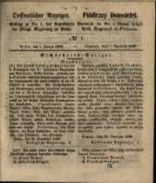 Oeffentlicher Anzeiger. 1851.01.07 Nro.1
