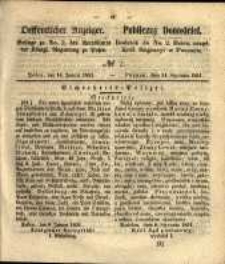 Oeffentlicher Anzeiger. 1851.01.14 Nro.2