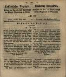 Oeffentlicher Anzeiger. 1851.03.25 Nro.12
