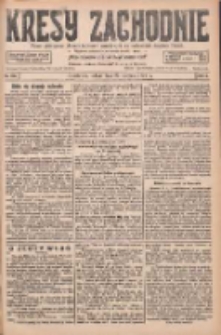Kresy Zachodnie: pismo poświęcone obronie interes&oacute;w narodowych na zachodnich ziemiach Polski 1927.08.27 R.5 Nr195