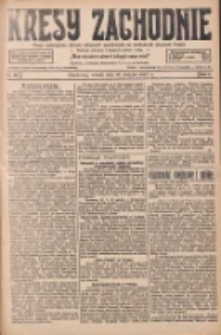 Kresy Zachodnie: pismo poświęcone obronie interes&oacute;w narodowych na zachodnich ziemiach Polski 1927.08.30 R.5 Nr197