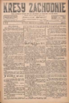 Kresy Zachodnie: pismo poświęcone obronie interes&oacute;w narodowych na zachodnich ziemiach Polski 1927.09.01 R.5 Nr199