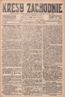 Kresy Zachodnie: pismo poświęcone obronie interes&oacute;w narodowych na zachodnich ziemiach Polski 1927.09.08 R.5 Nr205