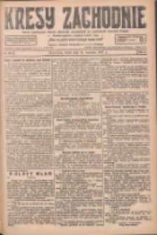 Kresy Zachodnie: pismo poświęcone obronie interes&oacute;w narodowych na zachodnich ziemiach Polski 1927.09.14 R.5 Nr210