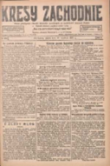 Kresy Zachodnie: pismo poświęcone obronie interes&oacute;w narodowych na zachodnich ziemiach Polski 1927.09.16 R.5 Nr212