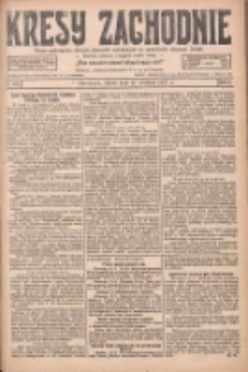 Kresy Zachodnie: pismo poświęcone obronie interes&oacute;w narodowych na zachodnich ziemiach Polski 1927.09.17 R.5 Nr213