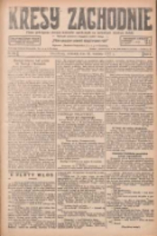Kresy Zachodnie: pismo poświęcone obronie interes&oacute;w narodowych na zachodnich ziemiach Polski 1927.09.18 R.5 Nr214