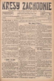 Kresy Zachodnie: pismo poświęcone obronie interes&oacute;w narodowych na zachodnich ziemiach Polski 1927.10.12 R.5 Nr234