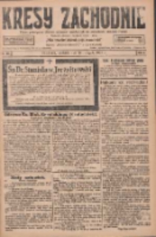 Kresy Zachodnie: pismo poświęcone obronie interesów narodowych na zachodnich ziemiach Polski 1927.11.13 R.5 Nr261