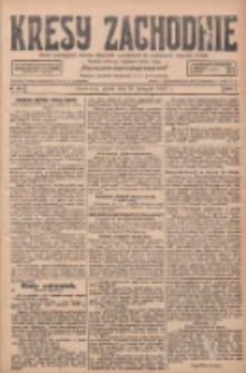 Kresy Zachodnie: pismo poświęcone obronie interes&oacute;w narodowych na zachodnich ziemiach Polski 1927.11.18 R.5 Nr264