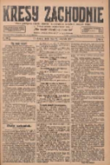 Kresy Zachodnie: pismo poświęcone obronie interes&oacute;w narodowych na zachodnich ziemiach Polski 1927.11.23 R.5 Nr268