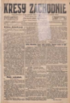 Kresy Zachodnie: pismo poświęcone obronie interes&oacute;w narodowych na zachodnich ziemiach Polski 1928.01.12 R.6 Nr9