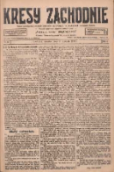 Kresy Zachodnie: pismo poświęcone obronie interes&oacute;w narodowych na zachodnich ziemiach Polski 1928.01.19 R.6 Nr15