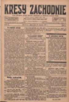 Kresy Zachodnie: pismo poświęcone obronie interes&oacute;w narodowych na zachodnich ziemiach Polski 1928.01.20 R.6 Nr16