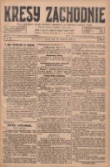 Kresy Zachodnie: pismo poświęcone obronie interesów narodowych na zachodnich ziemiach Polski 1928.01.31 R.6 Nr25