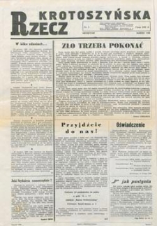Rzecz Krotoszyńska 1990.03 Nr1