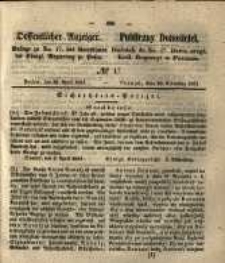 Oeffentlicher Anzeiger. 1851.04.29 Nro.17