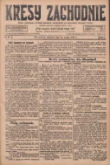 Kresy Zachodnie: pismo poświęcone obronie interes&oacute;w narodowych na zachodnich ziemiach Polski 1928.03.15 R.6 Nr62