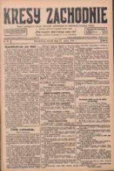 Kresy Zachodnie: pismo poświęcone obronie interes&oacute;w narodowych na zachodnich ziemiach Polski 1928.03.27 R.6 Nr72