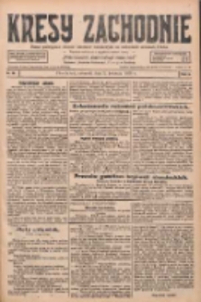 Kresy Zachodnie: pismo poświęcone obronie interesów narodowych na zachodnich ziemiach Polski 1928.04.05 R.6 Nr80