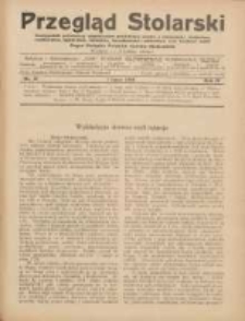 Przegląd Stolarski: dwutygodnik poświęcony zagadnieniom architektury wnętrz a mianowicie: stolarstwu, rzeźbiarstwu, tapicerstwu, tokarstwu, koszykarstwu, zdobnictwu oraz handlowi mebli: organ Związku Polskich Cech&oacute;w Stolarskich 1930.07.01 R.4 Nr13