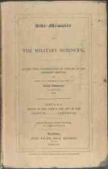 Aide-mémoire to the military sciences: framed from contributions of officers of the different services and edited by a committee of the Corps of Royal Engineers in Dublin. Vol. 1, Abattis-Ford. Part 1, Abattis-Contours