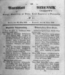 Amtsblatt der Königlichen Regierung zu Posen. 1843.03.28 Nro.13