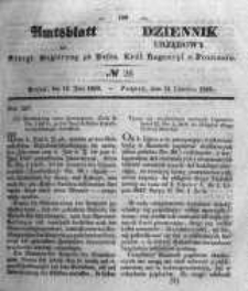 Amtsblatt der K&ouml;niglichen Regierung zu Posen. 1843.06.15 Nro.24
