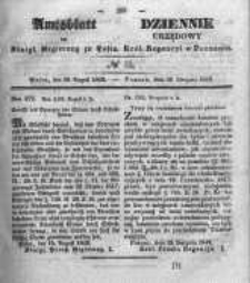 Amtsblatt der K&ouml;niglichen Regierung zu Posen. 1843.08.31 Nro.35
