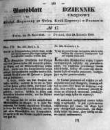 Amtsblatt der K&ouml;niglichen Regierung zu Posen. 1844.04.23 Nro.17