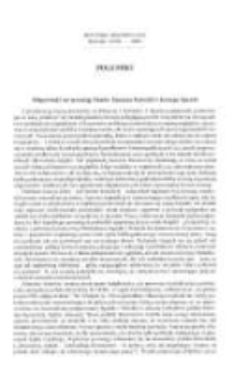 Odpowiedź na recenzję Pan&oacute;w Janusza Kurtyki i Jerzego Sperki