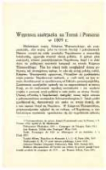 Wyprawa austrijacka na Toruń i Pomorze z 1809 r.