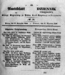 Amtsblatt der Königlichen Regierung zu Posen. 1844.09.17 Nro.38